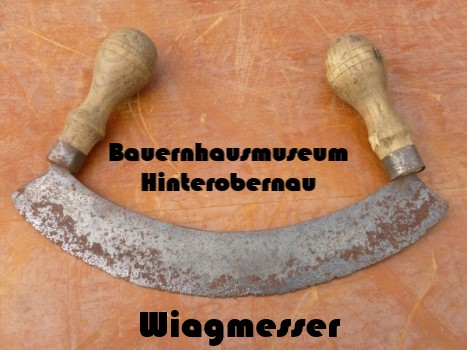 Wiagmesser - Messer in Wiegeform